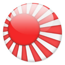 Japan Flag 2.0 Round Stickers