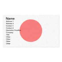 JAPAN FLAG Business Card