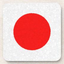 JAPAN FLAG Coaster Set