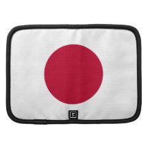 Japan Flag Folio Organizers