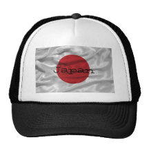 Japan Flag Hats