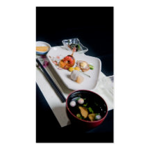 Japan Food Business Card