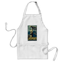 Japan, Japanese Govt Railways Travel Poster Aprons