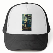 Japan, Japanese Govt Railways Travel Poster Hat