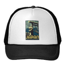 Japan, Japanese Govt Railways Travel Poster Hat