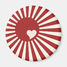 Japan Love Refrigerator Magnet