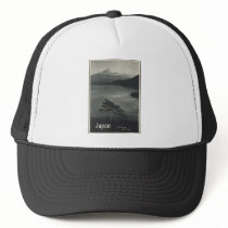 Japan Mount Fuji and Lake Motosu Hats