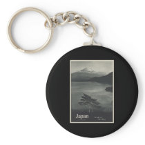 Japan Mount Fuji and Lake Motosu Key Chains