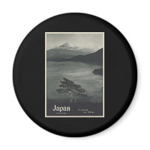 Japan Mount Fuji and Lake Motosu Refrigerator Magnets