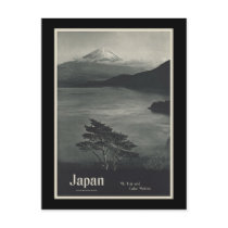 Japan Mount Fuji and Lake Motosu Postcard