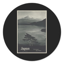 Japan Mount Fuji and Lake Motosu Sticker