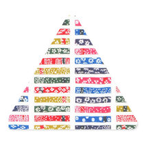 Japan, Sakura, Kimono, Origami, Chiyogami, Flower, Triangle Stickers