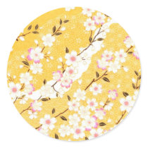 Japan, Sakura, Kimono, Origami, Chiyogami, Flower, Stickers