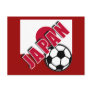 JAPAN World Soccer Fan Tshirts Postcards