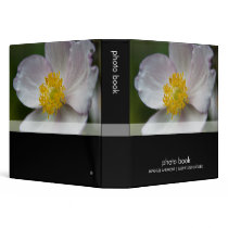 Japanese Anemone · Photo Book 3 Ring Binder