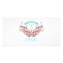 Japanese Angel Photo Card