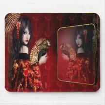 Japanese Beauty - Mousepad