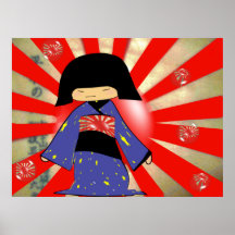 Japanese Bubbles Print