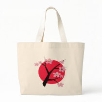 Japanese Cherry Blossom Tattoo Bag