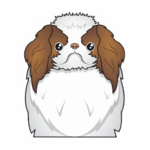 Japanese Chin Cartoon Cut Out
