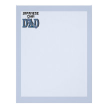 Japanese Chin DAD Letterhead Template