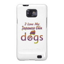 Japanese Chin designs Samsung Galaxy SII Case