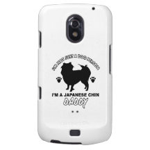 japanese chin Dog Daddy Samsung Galaxy Nexus Case