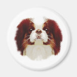 Japanese Chin Fridge Magnet