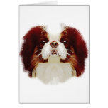Japanese Chin Greeting Card