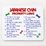 JAPANESE CHIN Property Laws 2 Mouse Pads