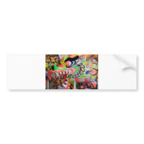 Japanese Dragon bumper sticker