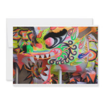 Japanese Dragon invitation