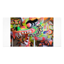 Japanese Dragon photo card