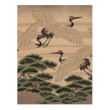 Japanese fabric 2012 Pocket Calendar Postcard