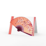 Japanese Fan Decoration- card