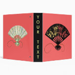 Japanese Fans Album 3 Ring Binder
