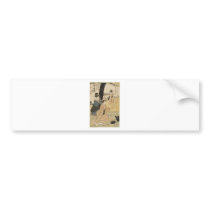 Japanese Females practicing archery c. 1798 Bumper Stickers