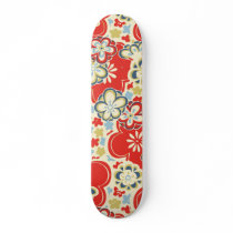 Japanese Flower Chiyogami Blossoms Vintage Deck Skate Decks