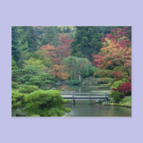 Japanese Garden at the Washington Park postcards