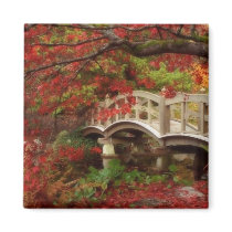 Japanese Garden, British Columbia Fridge Magnet
