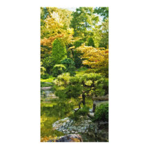 Japanese Garden Personalized Photo Card