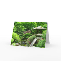 Japanese Garden Postcard