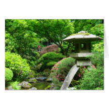 Japanese Garden Postcard