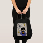 japanese girl butterfly canvas bags