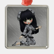 Japanese Girl Ornament