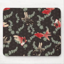 Japanese Goldfish Mousepads