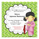 Japanese Grand Opening Personalized Invite