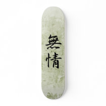 Japanese Kanji for Heartlessness - Mujou Custom Skate Board