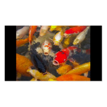 Japanese Koi Business Card