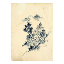 japanese landscape photographic print